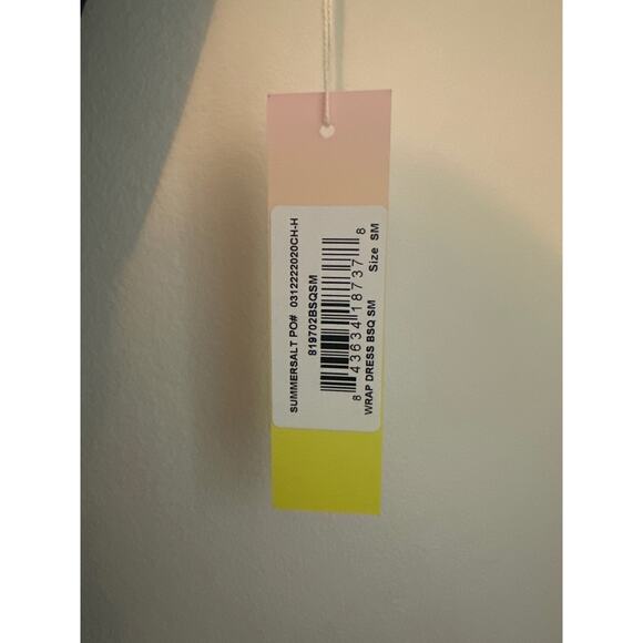 NWT SUMMERSALT The Beach Brunch Wrap Dress Size Small - Picture 3 of 6